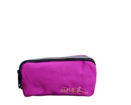 [DK584953] Cartuchera Must Monochrome Plus 20X6X9 cm 2 Cremalleras, Fucsia 900D Rpet