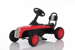 [PHK02R] Go-Kart Rojo Llanta de Plástico 3a+ 30Kg Max