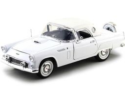 [MX73176] Carro 1:18 Ford Thunderbird 1956 Blanco  8a+