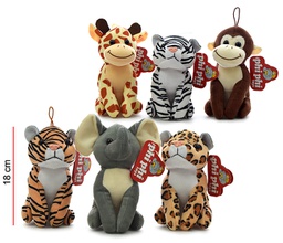 [PT4476] Peluches de Animalitos de la Selva 18cm Surt/6 2a+(044761)