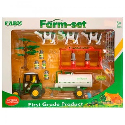 [WWME801-4] Set de Granja con Tractor,Animales y Accesorios (420532) 3a+