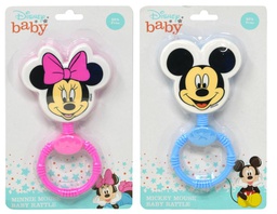 [UP60094] Sonajeros de Disney Mickey Mouse y Minnie Mouse Surt/2 0m+