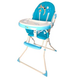 [FDAH500BD] Silla Alta para Comer Azul de Animalitos 6-36m (434447)