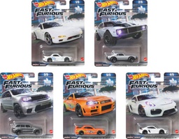 [MTHNW46] Hot Wheels -  Carritos  Premium Fast &amp; Furious Surt/5 3a+