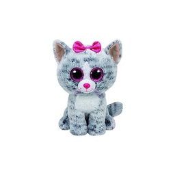 [BTTY37190] Peluche Beanie Boos Pequeño Kiki Gato Gris 3a+