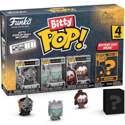 [FK75459] Set/4 Figuritas Funko Bitty Pop! The Lord of the Rings 3a+