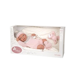 [AS98152] Bebé Real 45 cm Arias Reborn Anais C/Manta Y Peluche 6a+