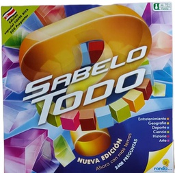 [RN50462] Juego de  Mesa Familiar Sabelotodo Costa Rica Edición  Especial 12a+