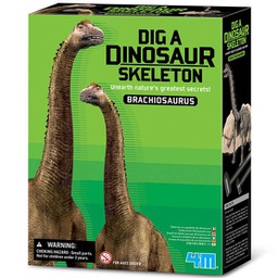 [4M3237] KidzLabs Cava y Arma Tu Fósil de Brachiosaurus 8a+