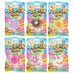 [JU3337] Mini Figuras Squeege Yum Display/36 Surtido 4a+(venta individual