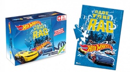 [RN11754] Hot Wheels - Rompecabezas  25pzs 31.5x21.5cm 4a+