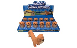 [HY10771] Perro Stretch Golden Retriever Displ/12 4a+