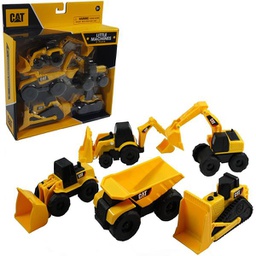 [FR82150] Mini Máquinas de Construcción CAT Set/5 3a+