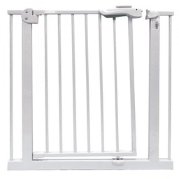 [FDFOXY009W] Puerta de Seguridad Ajustable 75cm a 85cm C/Seguros Blanco  ((434409)