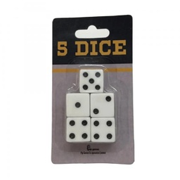 [PP130] Juego de Dados Set de 5pzs