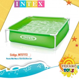 [INT57172] Piscina Mini Marco 122x122x30cm 2a+